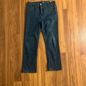 Maeve Anthropologie blue jeans.